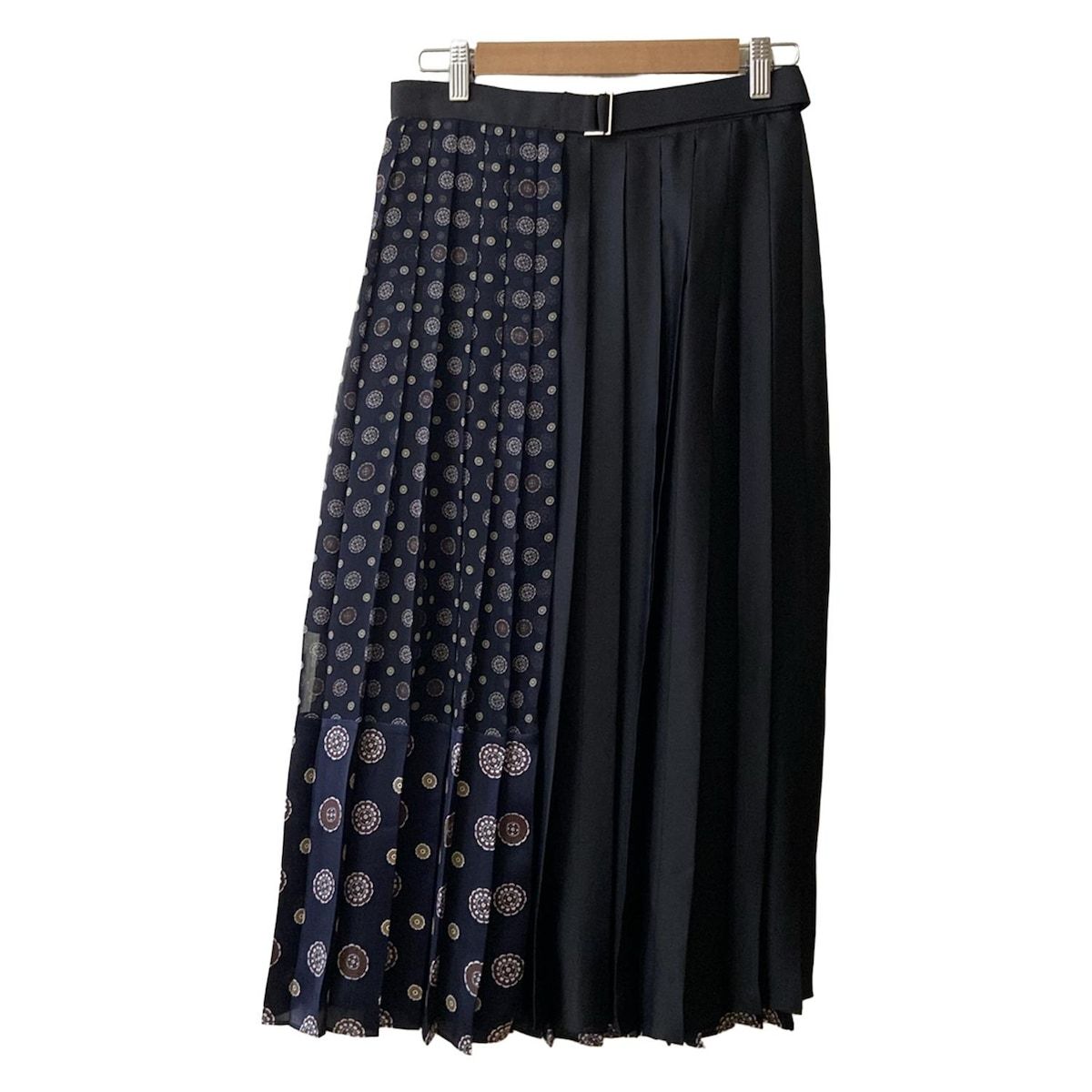 sacai スカート 巻きスカート プリーツ Sacai(サカイ) 巻きスカート