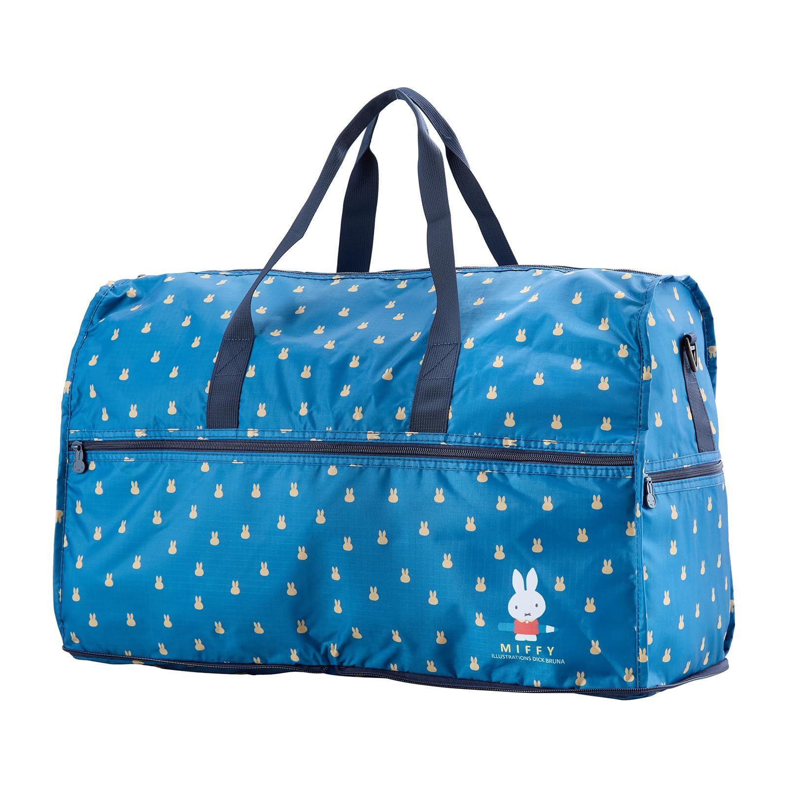 数量 ボストンバッグ シリーズ累計1800万本突破 dickbruna 折りたたみ 折り畳みバッグシリーズ 旅行に便利な Miffy×siffler 小さく持って大きく使おう キャリーオン ハピタス