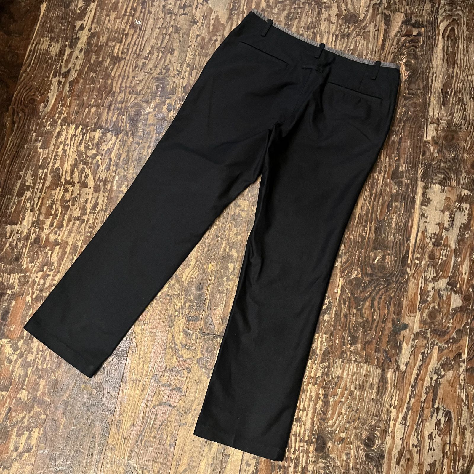 GAULTIER HOMME objet ストレートスラックス GAULTIER HOMME objet ゴルチェオムオブジェ ストレートパンツ