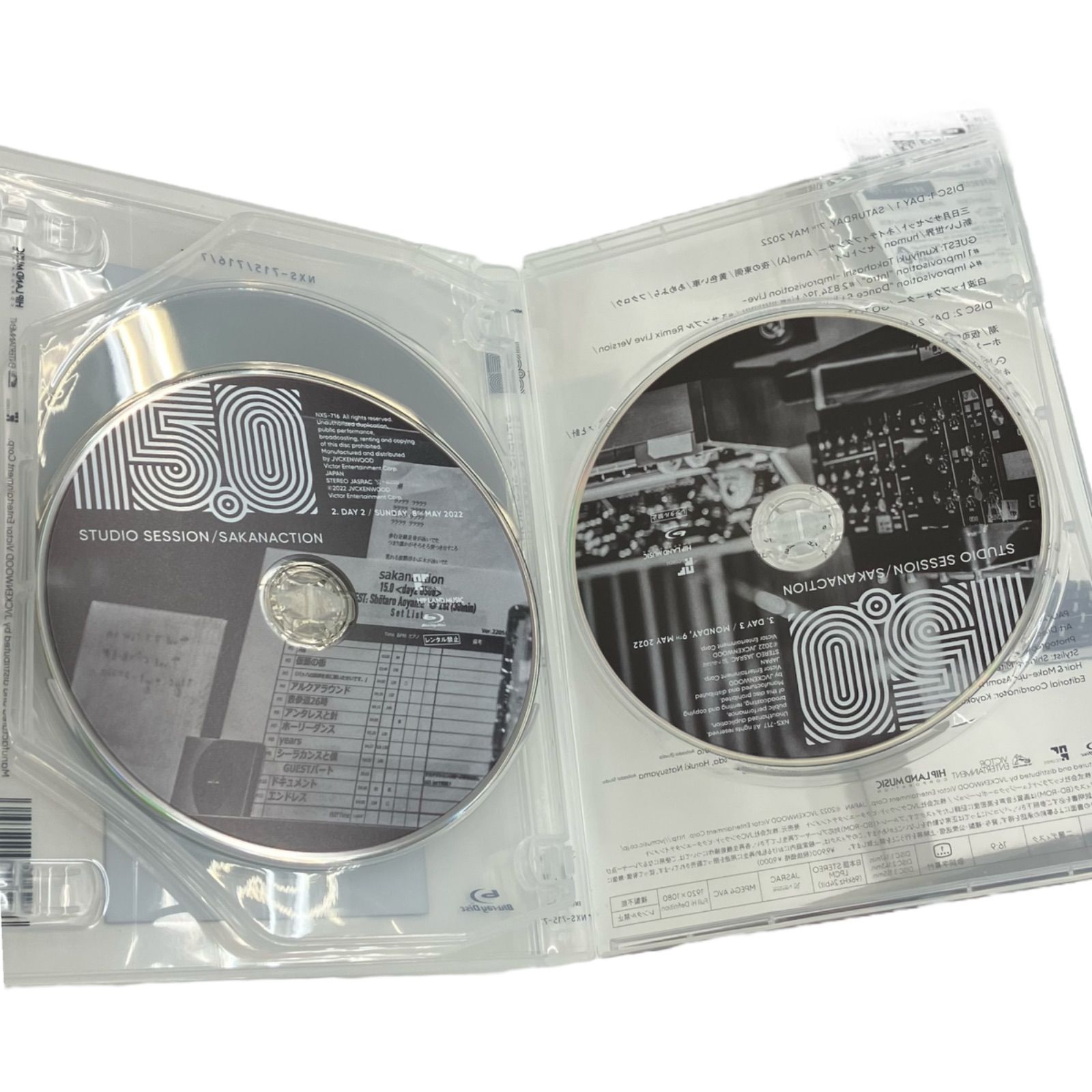 ☆美品 サカナクション 15.0 STUDIO SESSION Blu-ray☆ - メルカリ