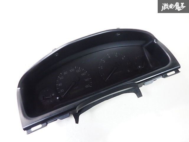 実動外し トヨタ 純正 JZX100 チェイサー 後期 2JZ-GTE MT マニュアル スピードメーター メーター フード 計器 83800-22250 即納