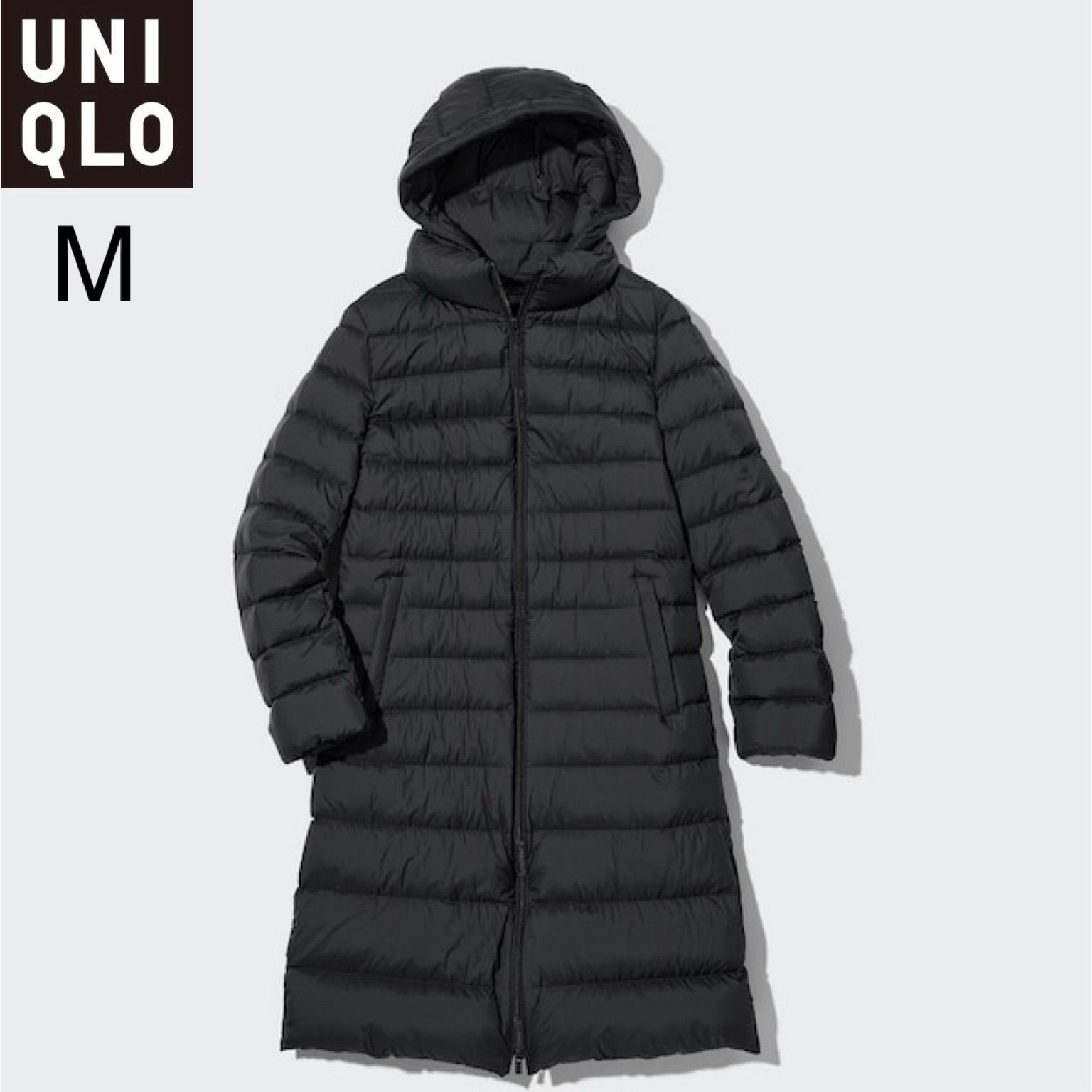 UNIQLO ユニクロ ウルトラライトダウン ロングコート M ブラック 黒