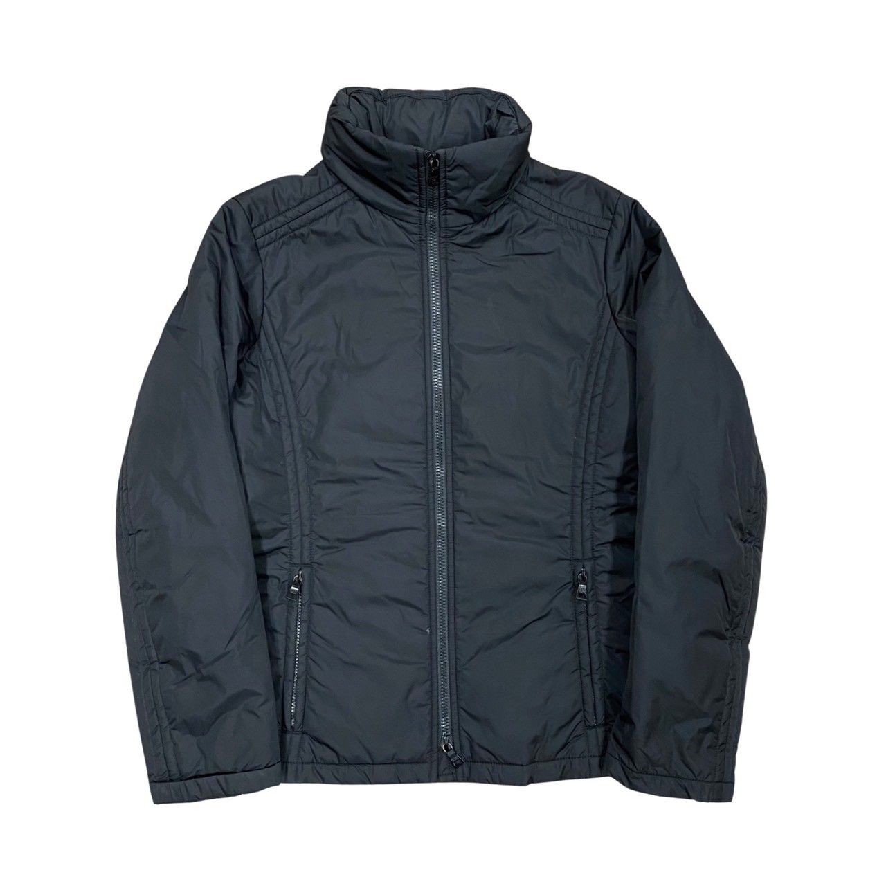 PRADA ブラック ナイロンジャケット フード付き PRADA ブラック