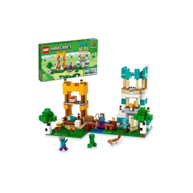 レゴ LEGO マインクラフト クラフトボックス 4.0 おもちゃ 玩具 プレゼント 誕生日 ブロック クリスマス 男の子 女の子 子供 8歳 9歳 10歳 小学生 マイクラ Minecraft グッズ 1