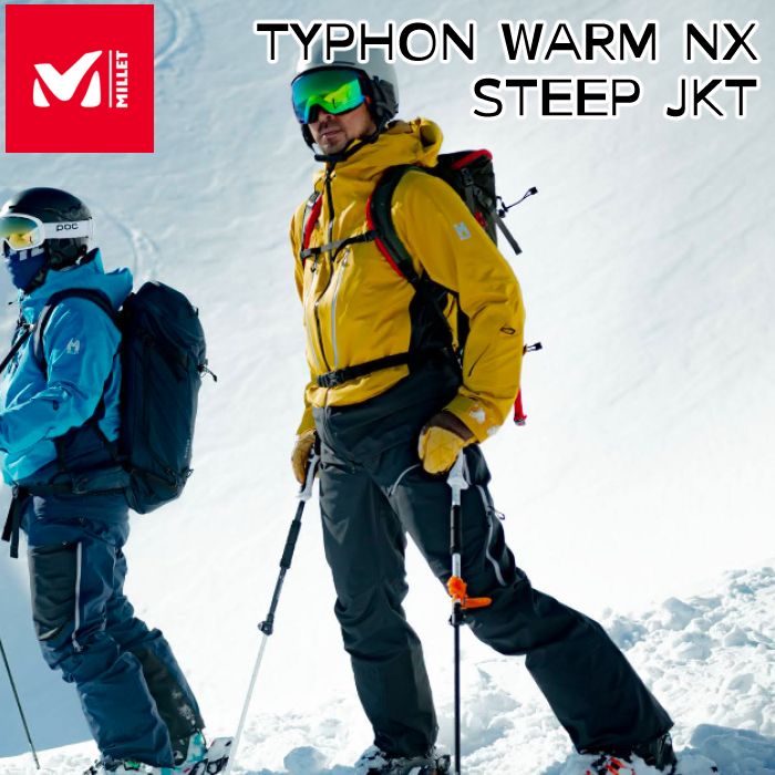 MILLET TYPHON WARM STEEP ジャケットとパンツのセット MILLET 10％OFF[2024秋冬新作] ミレー マウンテンパーカー