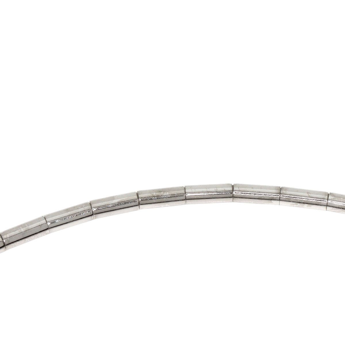 CARTIER カルティエ オメガ ネックレス K18WG レディース [中古 