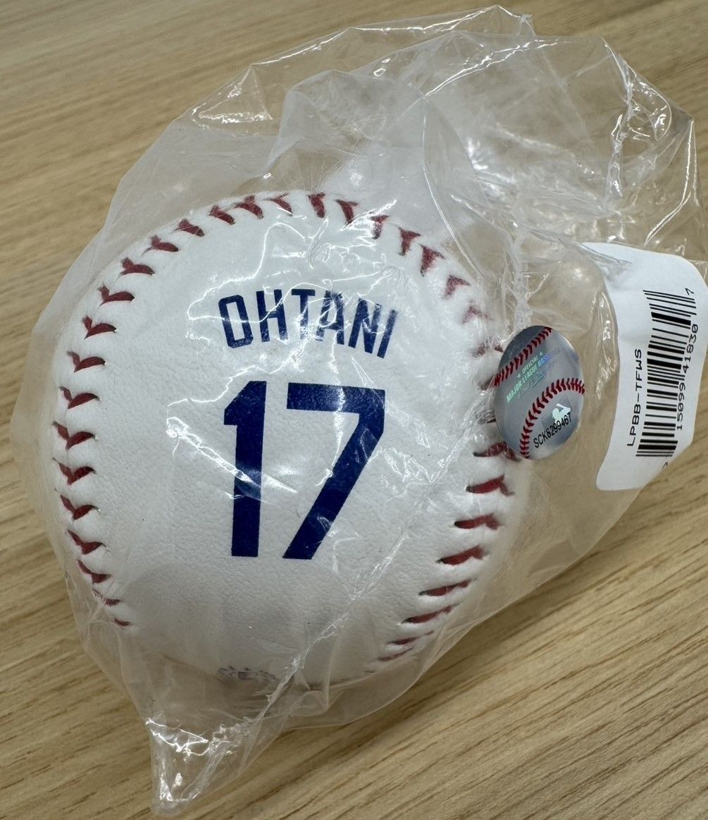 【並行輸入】大谷翔平  記念ボール レプリカサイン MLB ロサンゼルス ドジャース ベースボール【新品未開封】