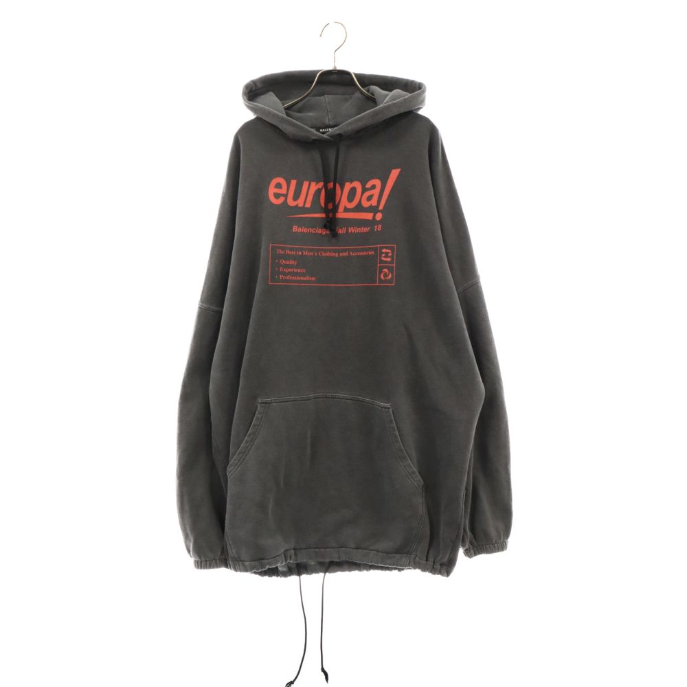 BALENCIAGA (バレンシアガ) 18AW Europa! Print Hoodie