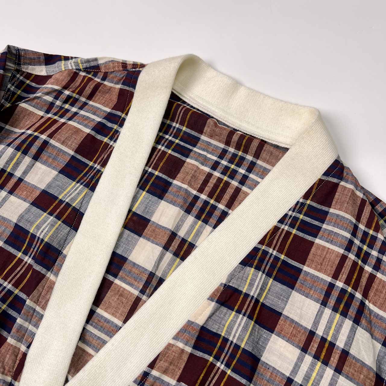 70s 当時物 VAN JAC ヴァンヂャケット SPORTSWEAR マドラスチェック柄 