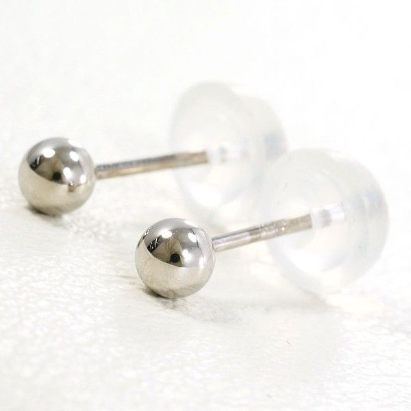 K14WG ピアス pierced earrings 総重量約0.2g - メルカリ