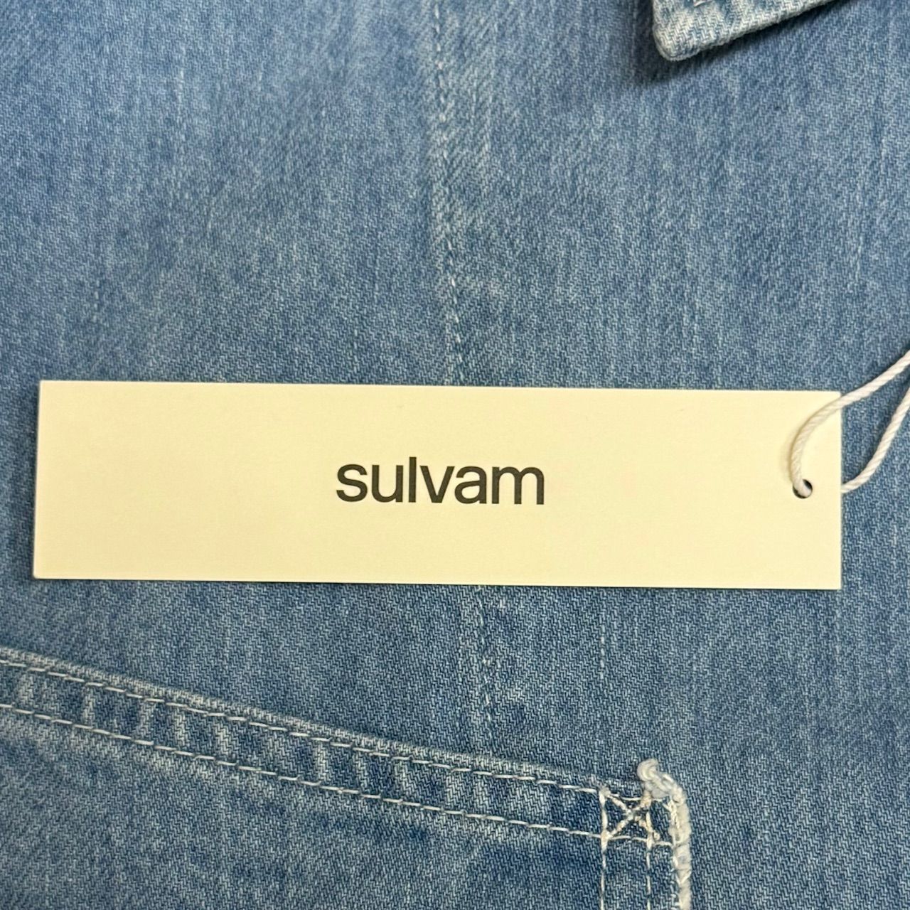 定価73700円 新品 sulvam 23SS DENIM OVER SHORT JACKET ショート 