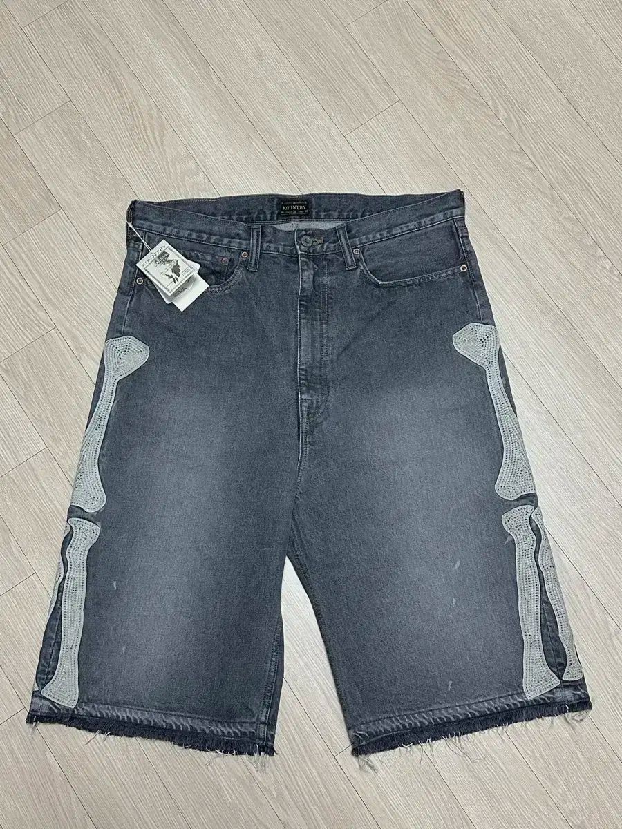 Kapital キャピタル Bone Denim ボーン デニム ショーツ 36 Kapital キャピタル Bone Denim ボーン デニム ショーツ ボロ