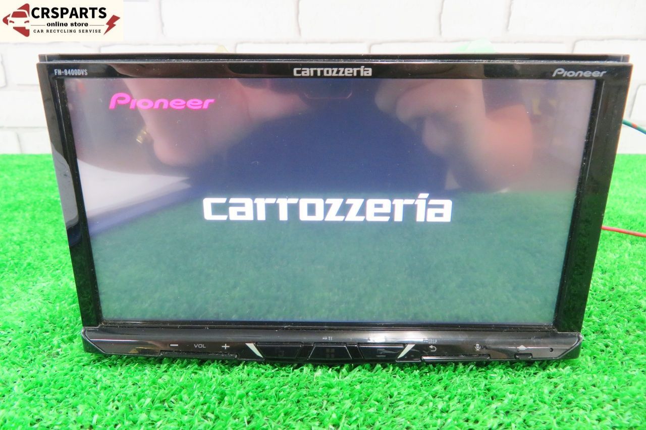カロッツェリア FH-9400DVS ディスプレイ オーディオ CD DVD USB Bluetooth ◆取外 MH22S ワゴンR◆ No 13780