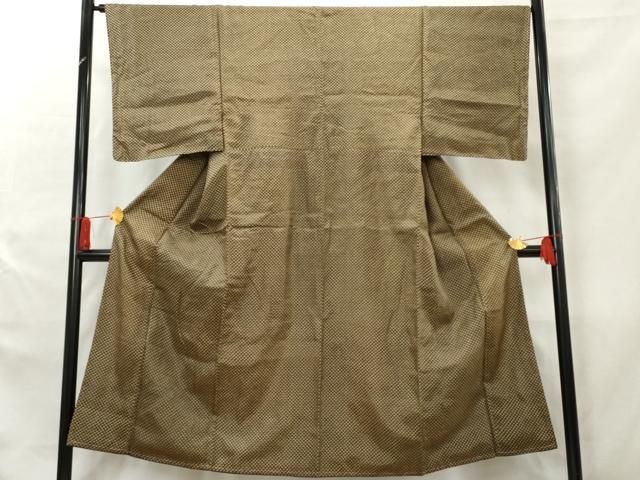 平和屋着物＊夏物 男性 小紋 紗 霞文 AABB2529jd 平和屋着物▽男性 