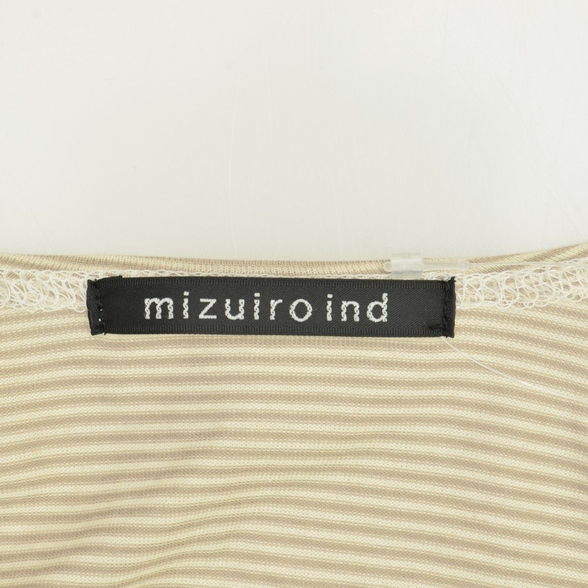 【mizuiro-ind】ボーダーロング長袖カーディガン mizuiro-ind】ボーダーロング長袖カーディガン - メルカリ