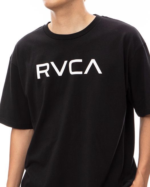 2024春夏 新品【RVCA/ルーカ/ルカ】BIG RVCA TEE Ｔシャツ BLK メンズ BE041-226