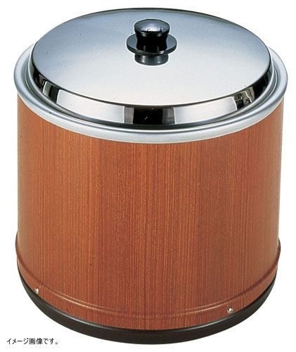 熱研 電気びつライス用NK-30型 木目 おひつ 電気びつ