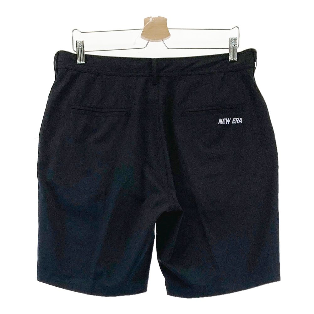 サイズ：LARGE NEW ERA ニューエラ ハーフパンツ ブラック系