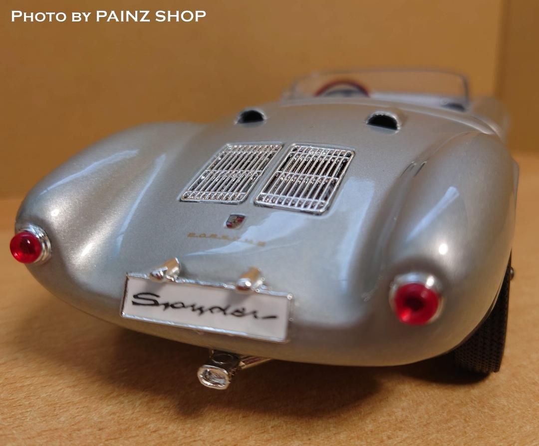 1/18 ポルシェ550A スパイダー 1955 シルバー Porsche - メルカリ