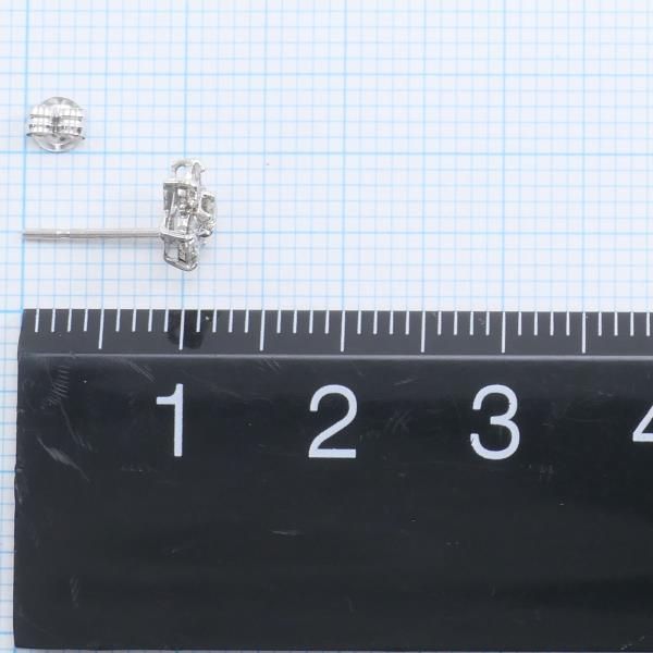 K14WG ピアス ダイヤ 0.20 ×2 総重量約0.5g - メルカリ