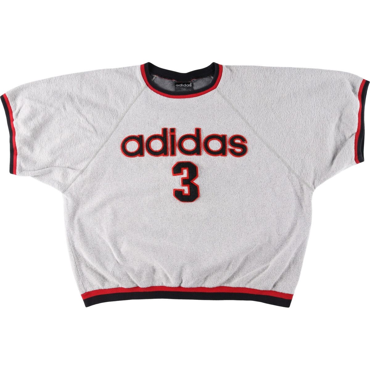 古着 80~90年代 アディダス adidas 半袖スウェット トレーナー メンズ 