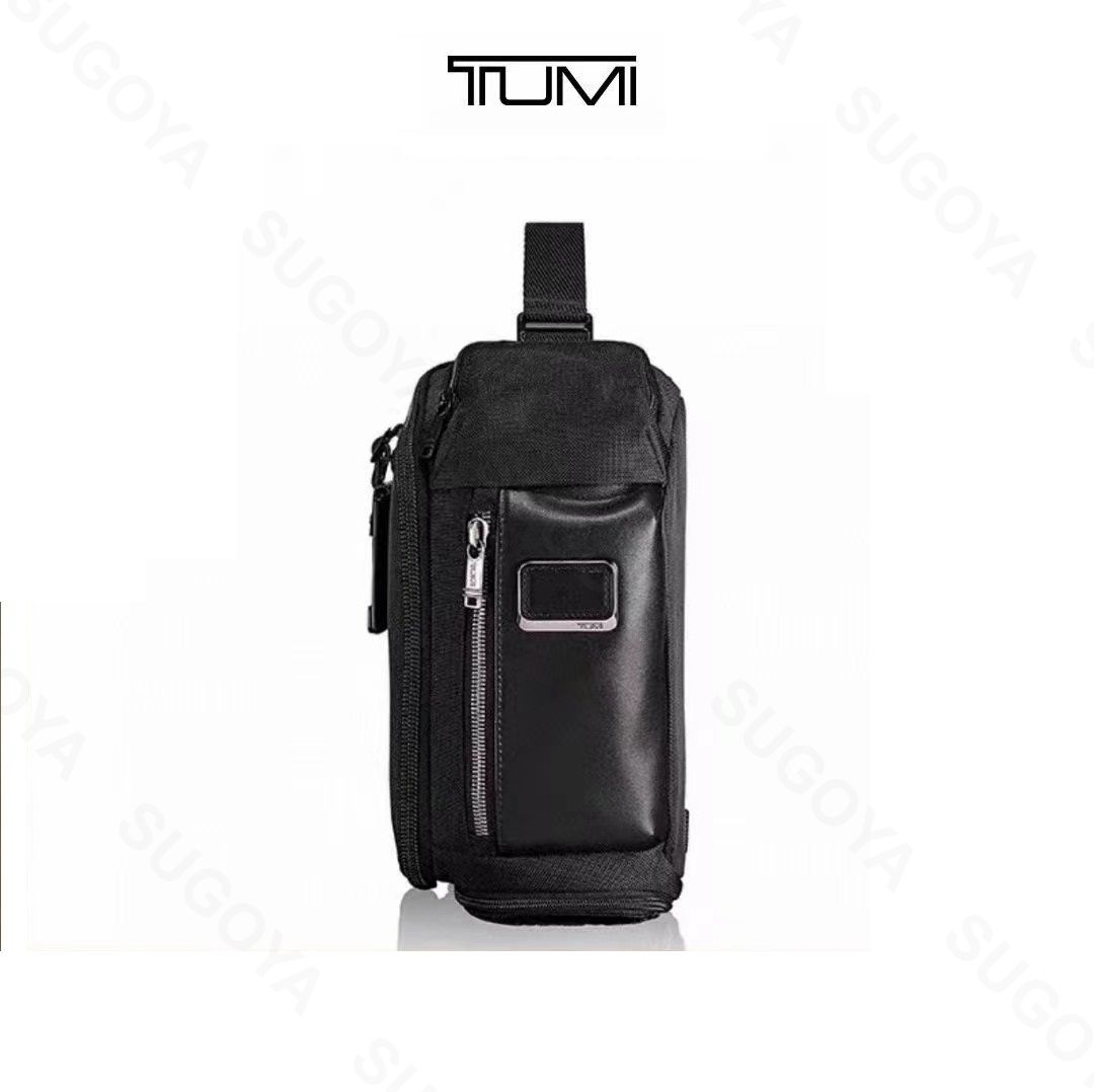 新品✨ TUMI ALPHA BRAVO KELLY 232399D ボディバッグ ウエストポーチ メンズバッグ ランニング スポーツ 斜め掛け ショルダーバッグ ブラック