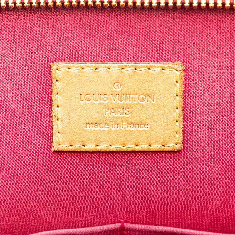 ルイ ヴィトン モノグラム ヴェルニ アルマPM M91693 ルージュグル  