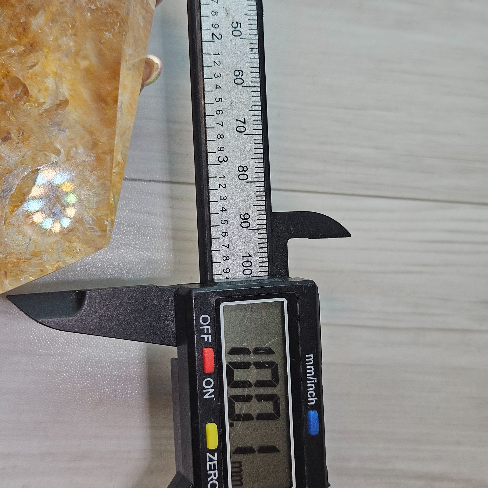 透明度◎虹入り🌈ライモナイトインクォーツ✨ゴールデンヒーラー