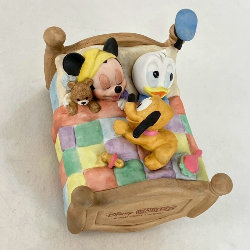 ディズニー オルゴール ゆりかご Disney ミッキー ドナルド プルート