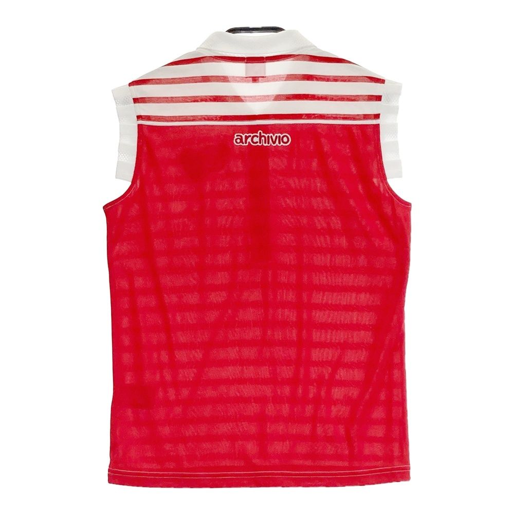 サイズ：36 ARCHIVIO アルチビオ ノースリーブポロシャツ 袖フリル