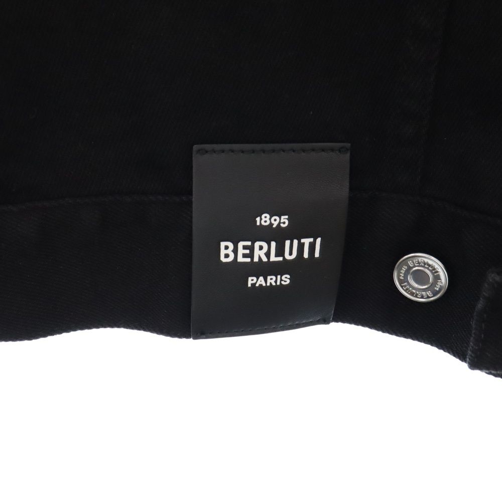 Berluti (ベルルッティ) 裏地カリグラフィーデニムジャケット 
