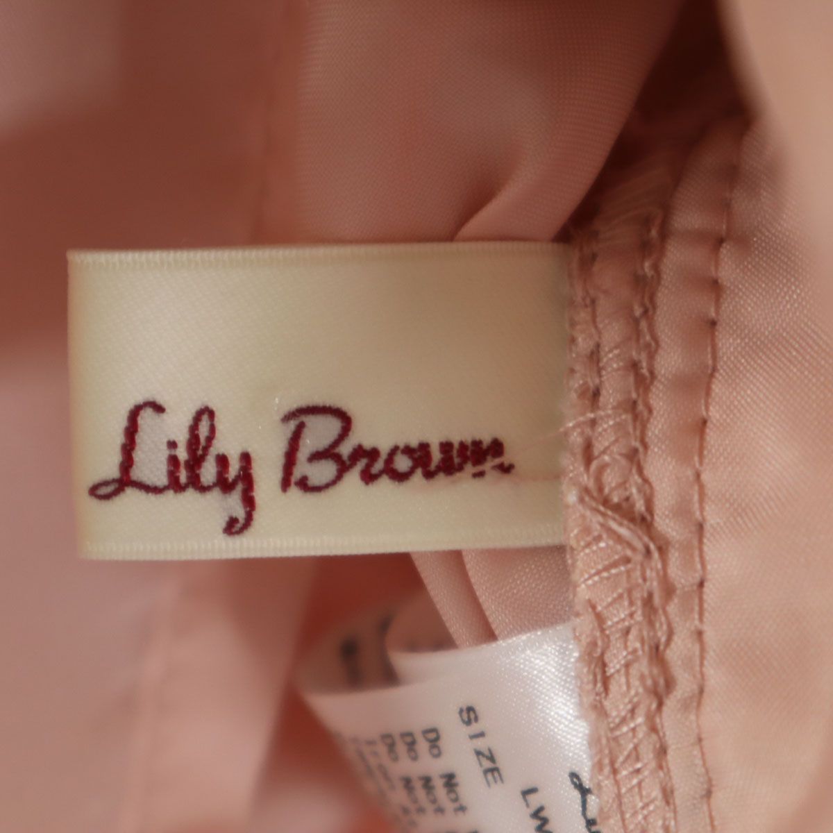 Lily Brown リリーブラウン 未使用 花柄 レース キャミワンピース F