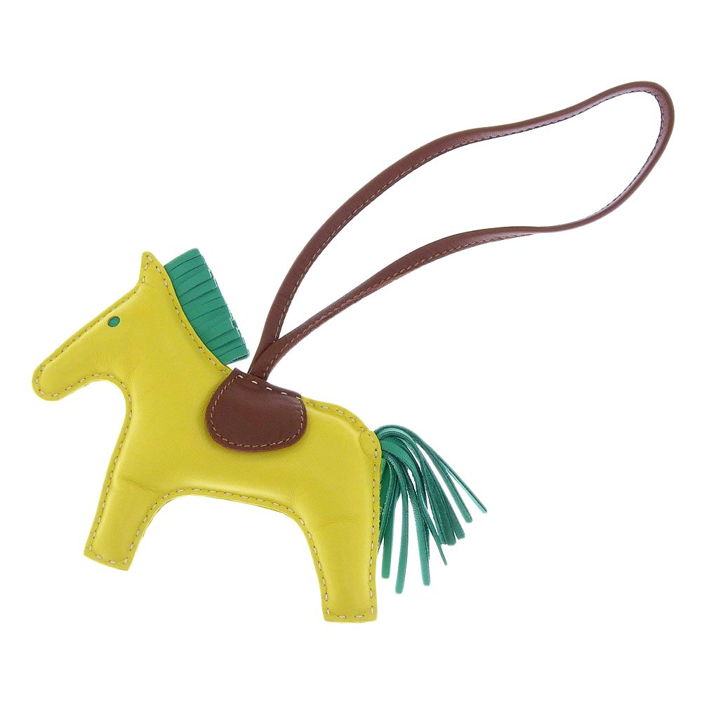 本物保証】 箱付 美品 エルメス HERMES ロデオMM チャーム