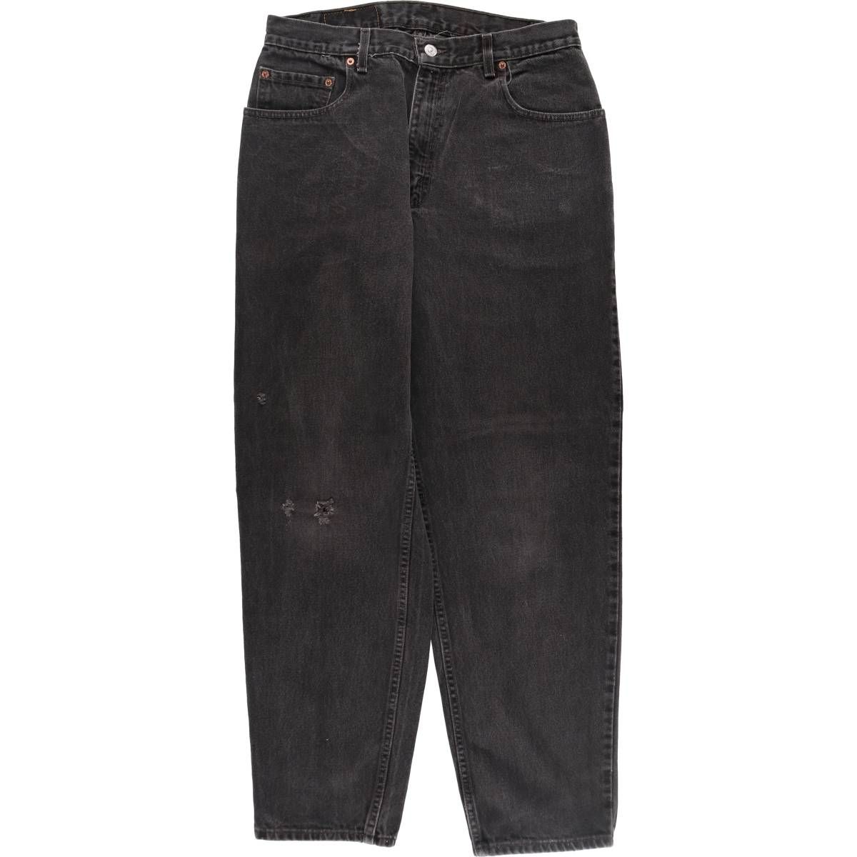 古着 90年代 リーバイス Levi's 560 LOOSE FIT TAPERED LEG ブラックデニム テーパードデニムパンツ メンズw34相当/eaa492026