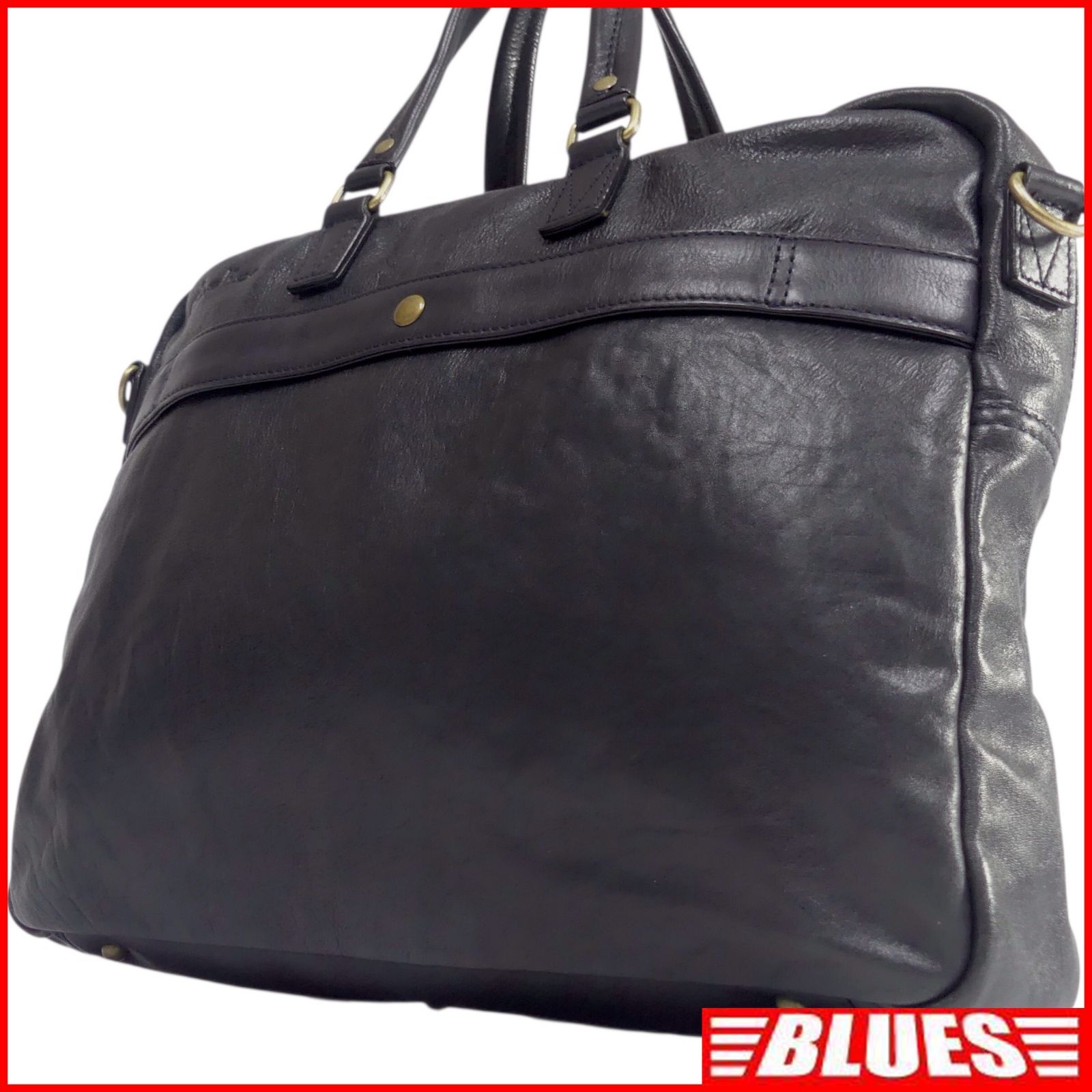 Chelica チェリカ 2way ビジネスバッグ 本革 ブリーフケース レザー 