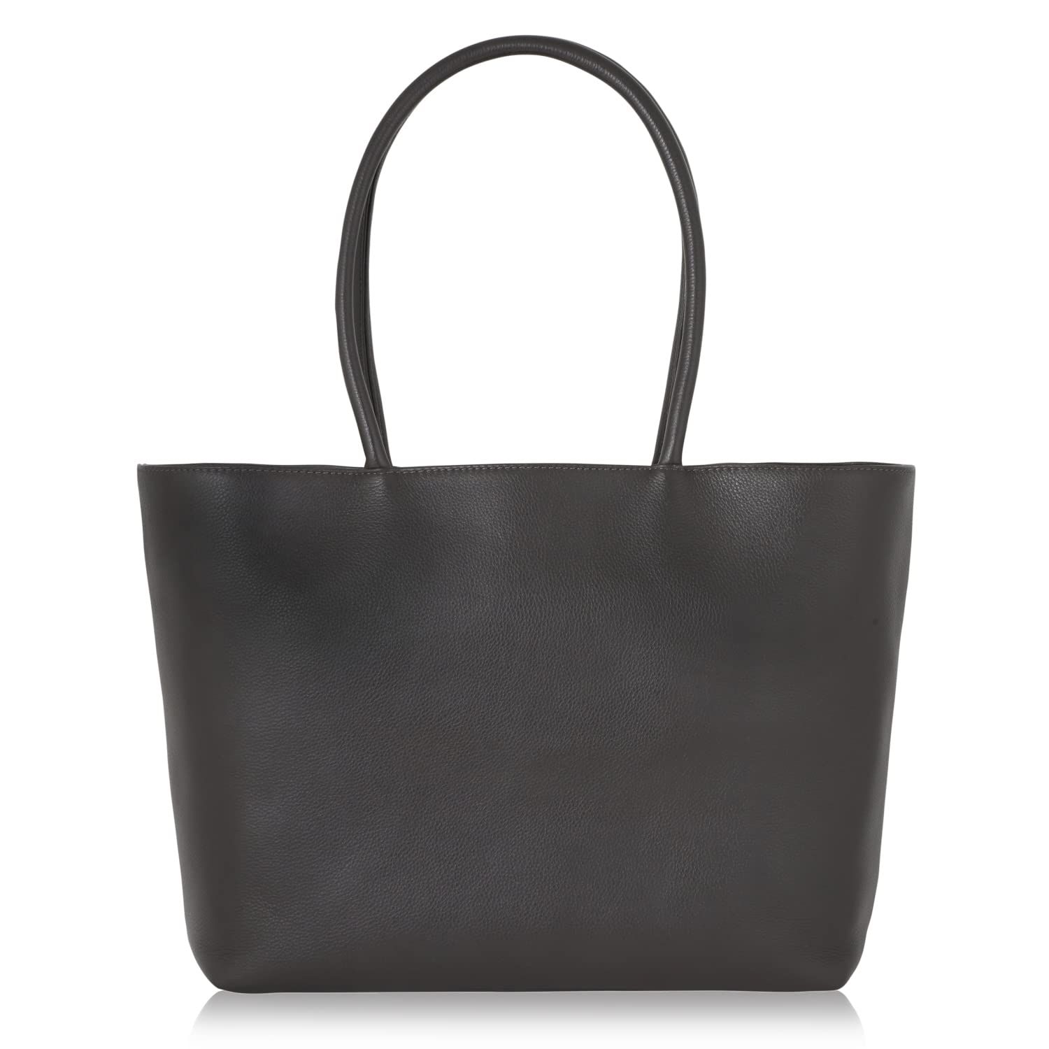 RATOM 最上位モデル トートバッグ メンズ 本革 ビジネスバッグ 厳選したバングラデシュレザー グレー