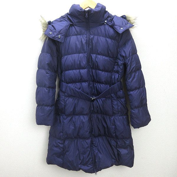 専用出品 D□ユニクロ/UNIQLO ハイブリッドダウンコート 127660【XL】紫/LADIES