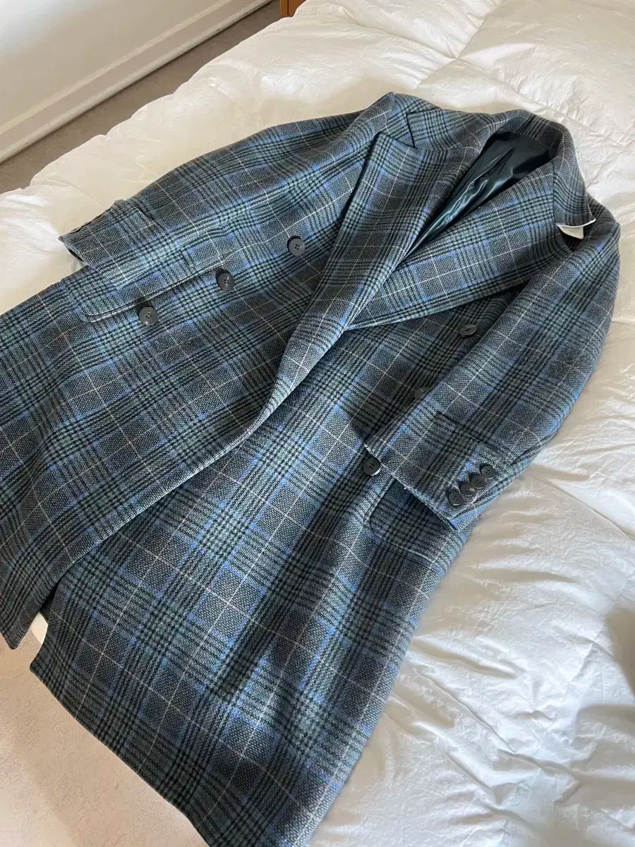 46 ウーヨンミ CHECK ターンアップ コレクション コート