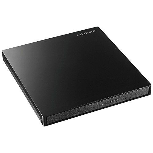 アイ オー データ機器 バスパワー駆動ポータブルDVDドライブ ピアノブラック