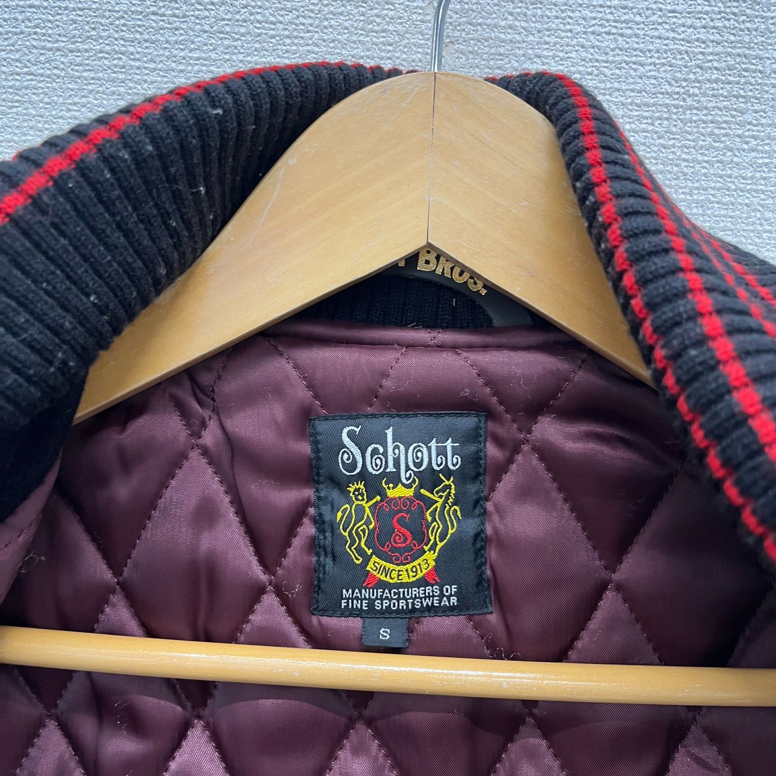 schott スタジャン Schott N.Y.C スタジャン Schott/ショット/BEACH CLOTH STADIUM