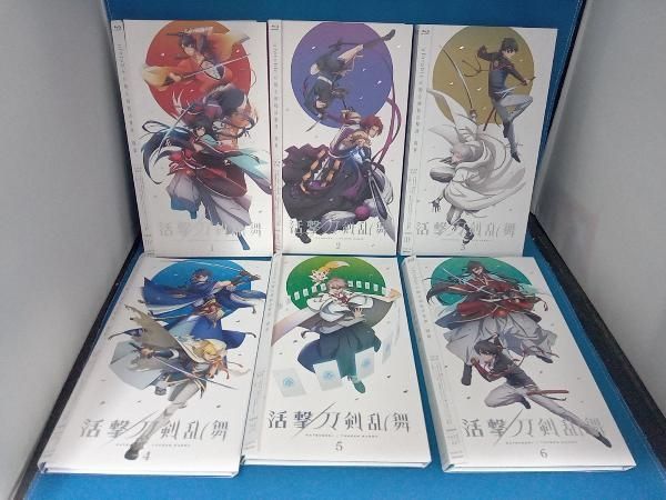 活撃 刀剣乱舞 1~6 BluRay〈完全生産限定版〉 全巻セット 活撃 刀剣