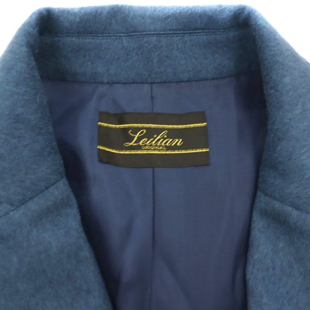 レリアン Leilian ウール カシミヤ混 ジャケット テーラード