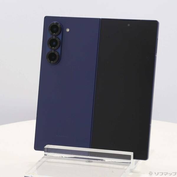 中古品〕 Galaxy Z Fold6 256GB ネイビー SM-F956QDBASJP SIM