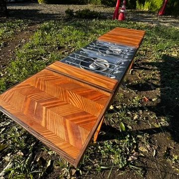 フラットバーナーテーブル igtテーブル フォールディングテーブル