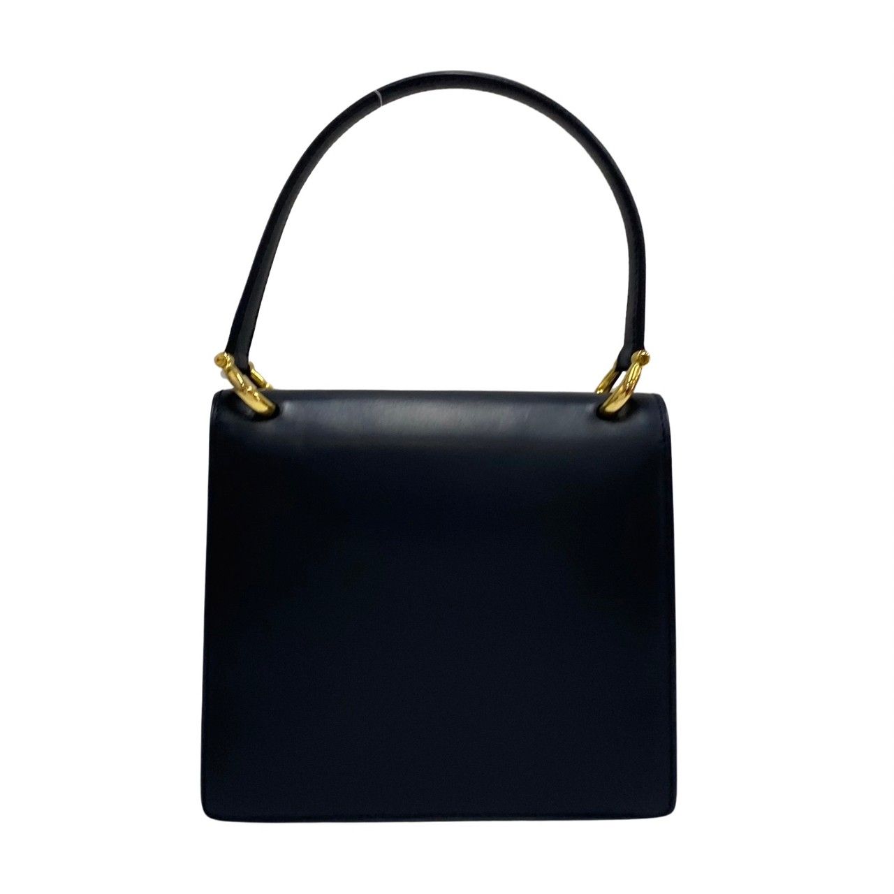 極 美品 希少品 CELINE セリーヌ ヴィンテージ ロゴ 金具 カーフ