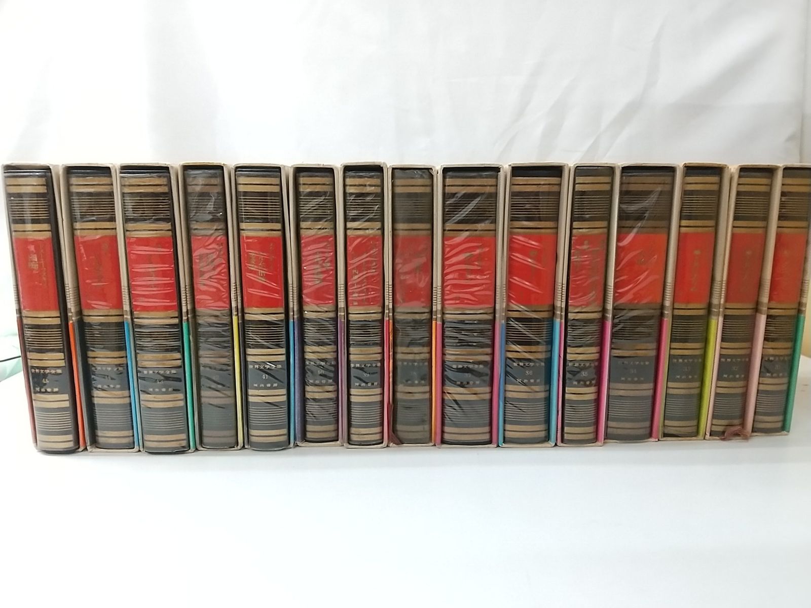 河出書房 世界文学全集 50巻まとめ売り まとめ売り・バラ売り不可】カラー版世界文学全集 全50巻&別巻2巻