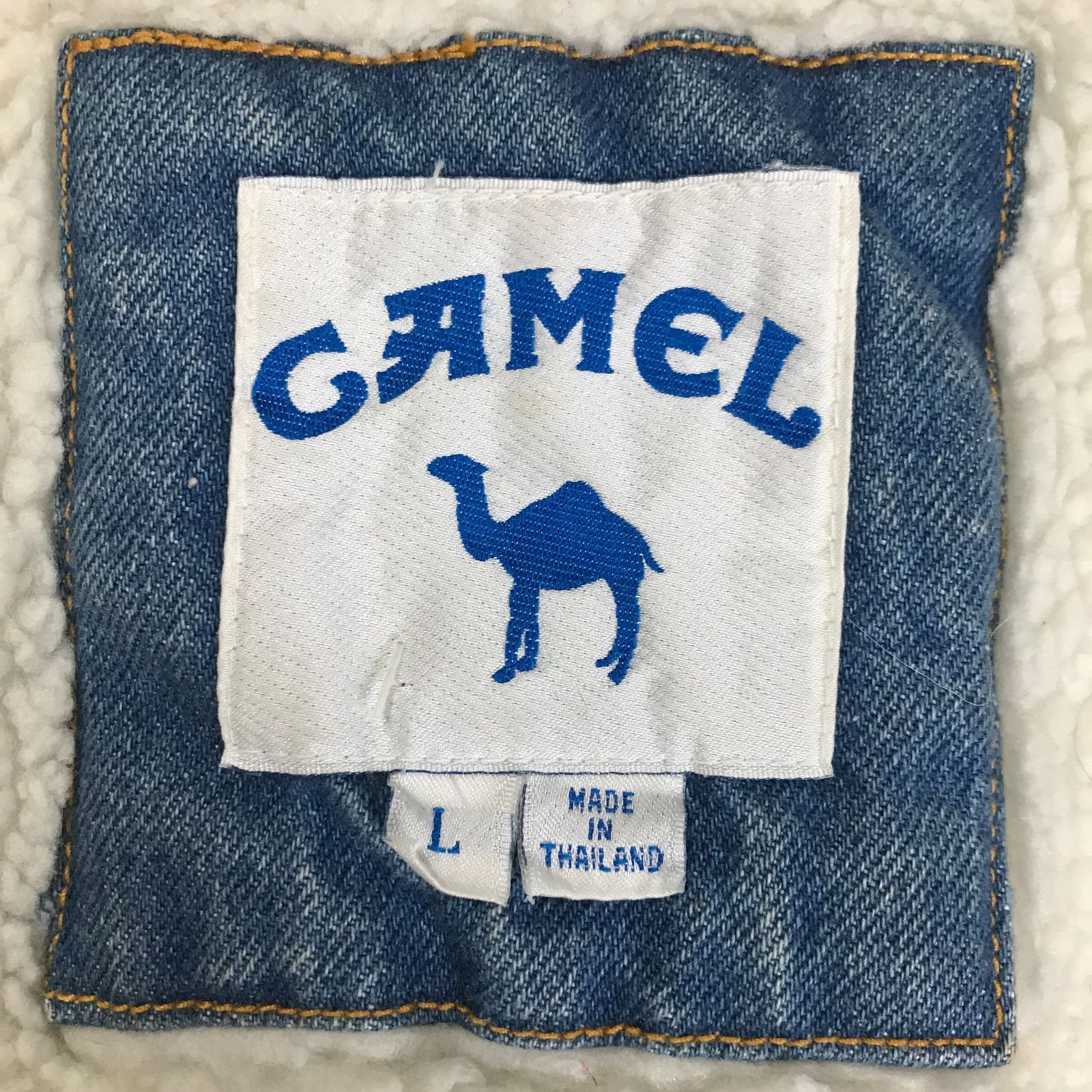 90s VINTAGE CAMEL デニムボアジャケット 90年代 キャメル ビンテージ 
