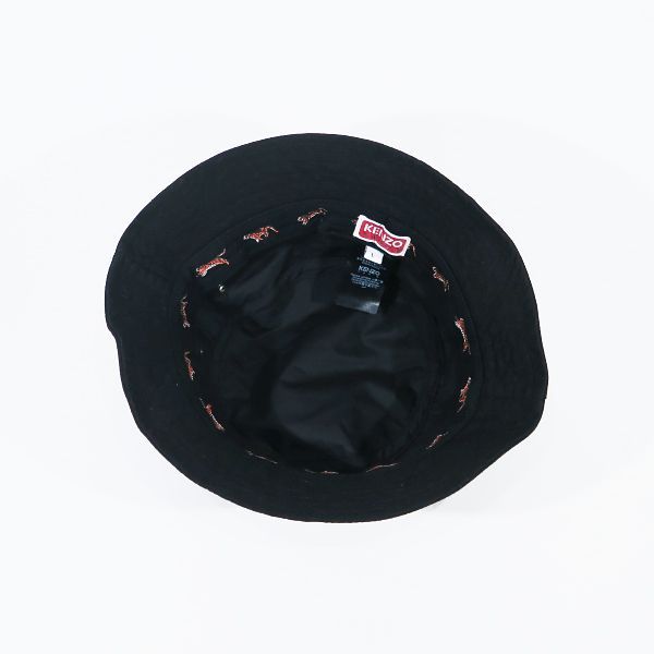 KENZO ケンゾー BOKE FLOWER CREST BUCKET HAT ボケ フラワー クレスト バケットハット ブラック 帽子 - メルカリ