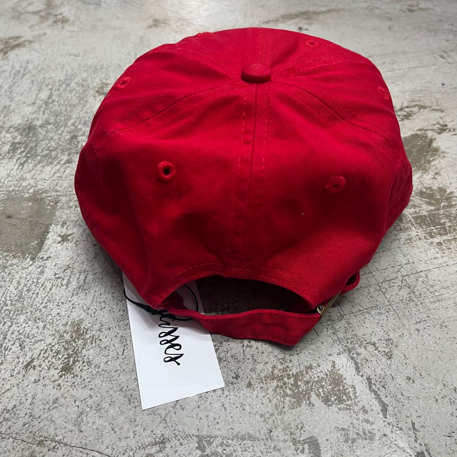 参考上代6050円 未使用品 MASSES CAP CERBERUS 刺繡 キャップ
