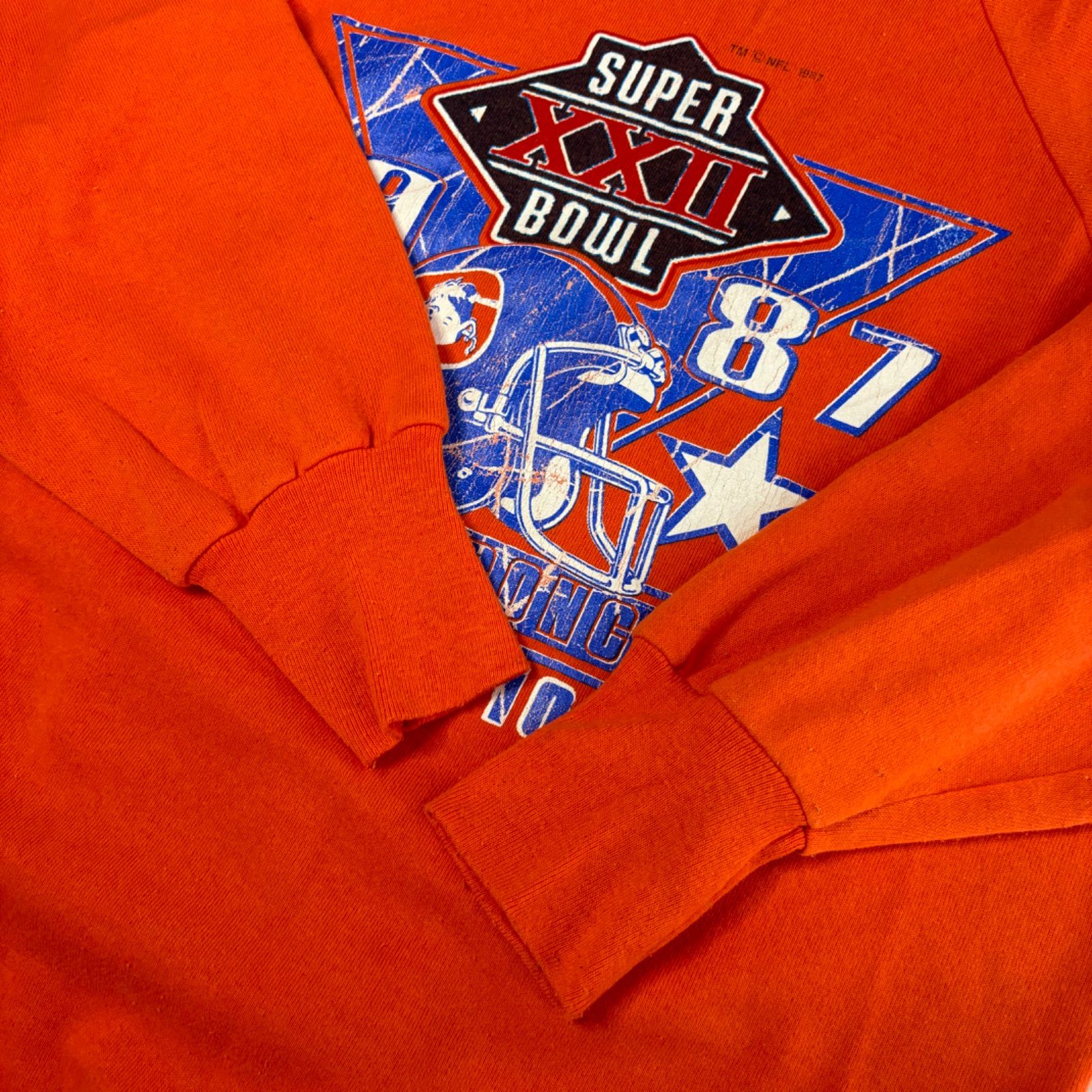 80s】NFL SUPER BOWL 1987 DENVER BRONCOS デンバーブロンコス SIGNAL 